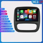 2 + 32g lecteur multim�dia de voiture android pour opel vivaro b / renault trafic 3 2014 - 2021 gps navi ...
