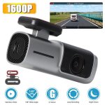 2. 5k dashcam voiture - wifi cam�ra de voiture avec carte sd 64 gb grand angle de 140� g - sensor