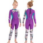 2. 5mm noprne combinaison plonge enfants filles thermique uv 50 + maillot de bain ultra stretch wetsuit ...