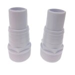 2 adaptateurs universel pour tuyau flottant et skimmer - jardiboutique