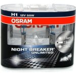 2 ampoule h1 12v 55w osram night breaker unlimited + 110 + 35 + 20