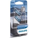 2 ampoules veilleuses philips white vision xenon look w5w 2 ampoules veilleuses philips white vision xenon look w5w