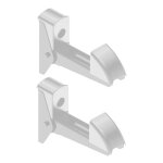 Arrt automatique - aluminium - blanc - 100 mm - fabrication franaise - volet battant