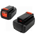 2 batteries 2ah 40v / 36v pour black & decker bl1336 bl2036 lbx2040 lbx36 lbxr2036 lbxr36 lcc140 cm1640 ...