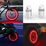 2 bouchons de valve lumineux led rouge pour vélo vtt moto voiture piles incluses 2 bouchons de valve lumineux led rouge pour vélo vtt moto voiture piles incluses