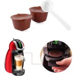 2 capsules rechargeables de capsules de caf rutilisables de dolce gusto compatibles avec nescaf genio ...