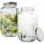 Carafe distributeur de boisson - pearl - modèle quality - 35 l - verre - robinet réglable Carafe distributeur de boisson - pearl - modèle quality - 35 l - verre - robinet réglable