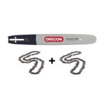 2 cha�nes de tron�onneuse + guide cha�ne 40 cm oregon 567293