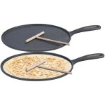 Crpires en fonte - rosenstein & sohne -  28 cm - poles  crpes - fixe - tous feux compatibles