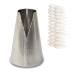 2 douilles p�tisserie inox - saint honor�