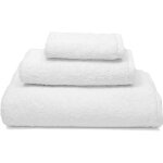 2 draps de bain luxe 100x150 cm 850 gr / m 100% coton egyptien en coton peign et fils zro twist. (100 ...