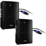 2 enceintes sono disco15b ibiza sound 2x700w + 2 cables speakon - jack de 10m