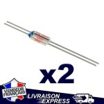 2 fusibles thermiques 195� tf ry 250v 10a thermofusible thermostat fuse