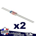 2 fusibles thermiques 227° tf ry 250v 10a thermofusible thermostat fuse 2 fusibles thermiques 227° tf ry 250v 10a thermofusible thermostat fuse