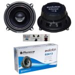 2 haut - parleurs phonocar 02613 2 voies coaxiaux 13 cm 525 40 watt rms 100 watt max 4 ohm 92 db par ...