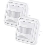 Interrupteur automatique - revolt - 2 boutons - dtecteur de mouvement - finition mat - intrieur