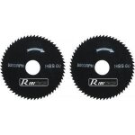 2 lames mtal pour mini - scie circulaire 400 watts