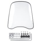 2 mm dpaisseur universelle pare - brise moto pare - brise clair dflecteur pare - vent clair