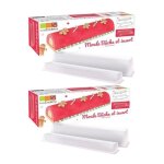 2 moules  bches de nol + 2 inserts