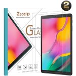 2 pack pour samsung galaxy tab a 10. 1 (2019) t510 t515 protection ecran en verre trempe film vitre ultra ...