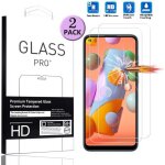 [2 pc] pour samsung galaxy a11 verre tremp� film de protection vitre tactile anti - poussiere sans bulle ...