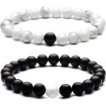 2 pcs 8mm bracelets perle homme femme bracelet couple distance bracelet en pierre un � bijoux id�al cadeau ...