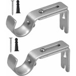 2 pcs ensemble de supports de tringle à rideaux support mural réglablesupport de rail de rideau support ... 2 pcs ensemble de supports de tringle à rideaux support mural réglablesupport de rail de rideau support ...