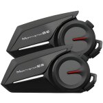 2 pcs s8 talkie - walkie bluetooth moto - 6 personnes interphone moto distance 1200 mètres 2 pcs s8 talkie - walkie bluetooth moto - 6 personnes interphone moto distance 1200 mètres