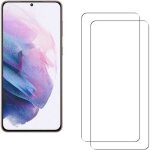 (2 pi�ces) 6. 7 samsung galaxy s21 + 5g (s21 plus) protecteur d�cran - hd transparent verre tremp� protection ...