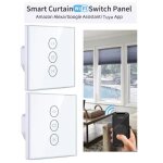 2 pi�ces interrupteur volet roulant connect� wifipour volets roulants rideau avec alexagoogle assistantsmart ...