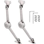 Charni�res de support - folaya - 2 pi�ces - zinc - installation � visser - max 181 kg