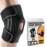 2 pièces réglable genouillère ligamentaire et ouverte rotulienne antidérapant attelle genou pour arthrite ... 2 pièces réglable genouillère ligamentaire et ouverte rotulienne antidérapant attelle genou pour arthrite ...