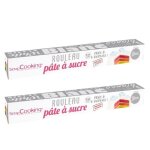 2 rouleaux de pte  sucre blanche  36 cm