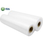 2 rouleaux sous vide gaufrs pour machine mise sous vide 28 cm x 5 mtres sans bpa scurit sac rouleau ...
