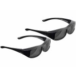 Surlunettes de soleil - pearl - lot de 2 - polarisantes - protection uv 380 - style sportif Surlunettes de soleil - pearl - lot de 2 - polarisantes - protection uv 380 - style sportif