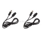 2 x c�ble dextension - rallonge pour manette nintendo gamecube ngc - 18 m�tre