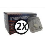 2 x renata pile de montre 0% mercure oxyde d?argent 394 (sr936sw)