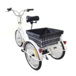 20 8 vitesses tricycle tricycle cruise adulte vélo à 3 roues avec grand panier 20 8 vitesses tricycle tricycle cruise adulte vélo à 3 roues avec grand panier