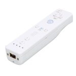 20 pcs blanc manettes wiimote remote avec cas pour wii