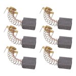 20 pices balais de charbon de rechange balais de carbone en cuivre pour meuleuse dangle de moteur de ...