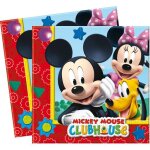 Serviettes - mickey - club house - multicolore - enfant - 20 pi�ces