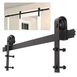 200cm quincaillerie kit de rail roulettes pour porte coulissante pour porte suspendue en bois(porte non ... 200cm quincaillerie kit de rail roulettes pour porte coulissante pour porte suspendue en bois(porte non ...