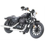 Moto miniature - maisto - 2014 harley davidson sportster iron 883 - noir - int�rieur - mixte