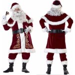 2018 nouveau adulte 7 pice luxe costume de pre nol costume pre nol costume adulte tenue en peluche ...