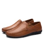 Mocassins mode loisir masculines respirante chaussures homme