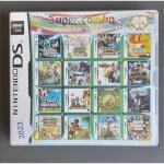 208 games in 1 nds game pack card super combo cartridge for nintendo ds 2ds 3ds new3ds xl modele 2023 ...