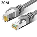 20m cble ethernet cat6 cble rseau plat rj45 haut dbit blind 1gbps 250mhz compatible avec routeur ...