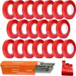 21 pack pince � lier branche machine � taper nouer branches 20 pcs rubans de p�pini�re 1 bo�te agrafes ...