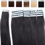 22 extensions de cheveux bande adhésive ruban adhésif ? #01 noir ? 55cm - 20pcs - extensions en cheveux ... 22 extensions de cheveux bande adhésive ruban adhésif ? #01 noir ? 55cm - 20pcs - extensions en cheveux ...