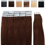 22 extensions de cheveux bande adhésive ruban adhésif ? #04 marron chocolat ? 55cm - 20pcs - extensions ... 22 extensions de cheveux bande adhésive ruban adhésif ? #04 marron chocolat ? 55cm - 20pcs - extensions ...